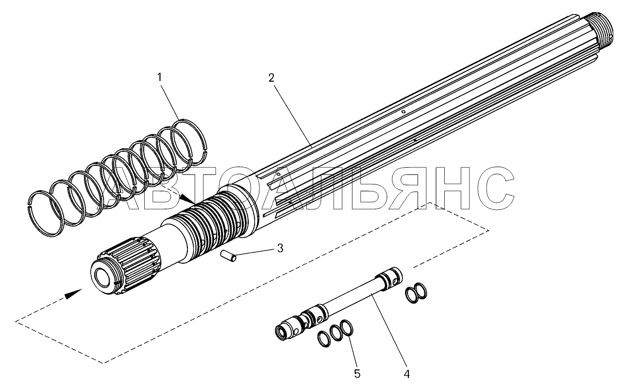 Ведущий вал (, - );Driving shaft