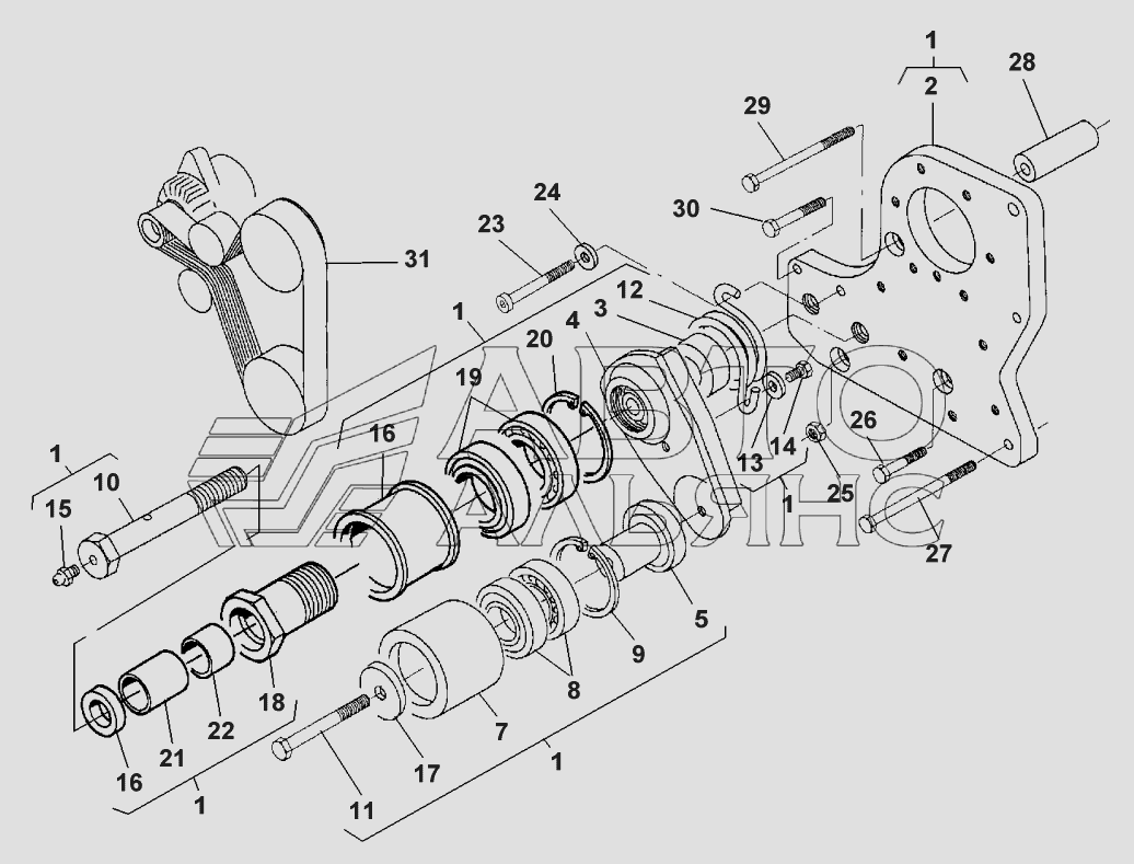 BELT TENSIONER MF7274