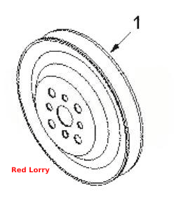 AD9003ZZ Pulley, accessory drive