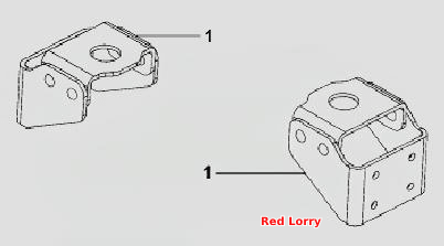 Engine Auxiliary Suspension Subassembly-Rivetted and Welded Vehicle Frame