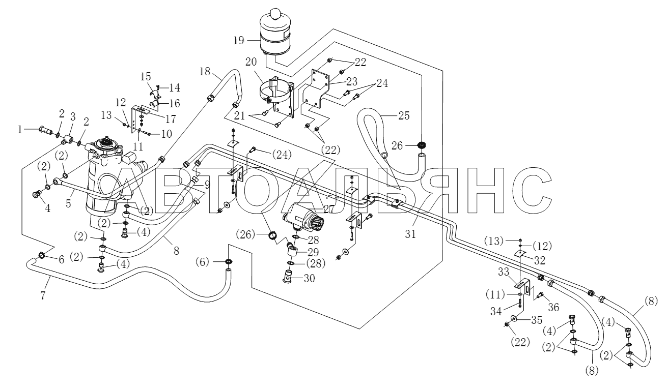 STEERING HYDRAULIC DEVICE
