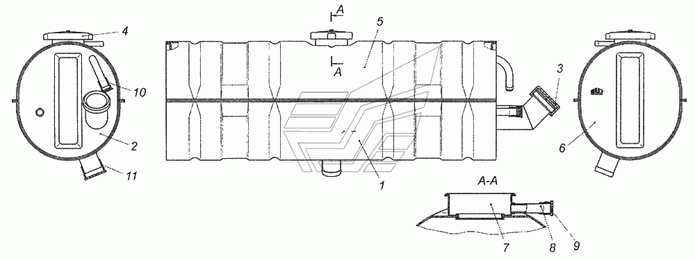 5297-1311010-10 Бачок расширительный