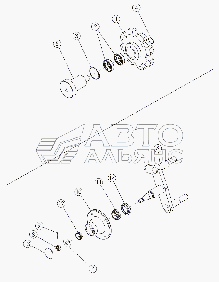 SPROCKET №54824,BELT TIGHTENER №56422