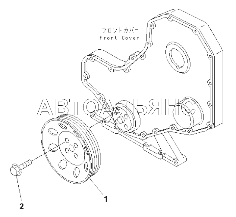 CRANK PULLEY
