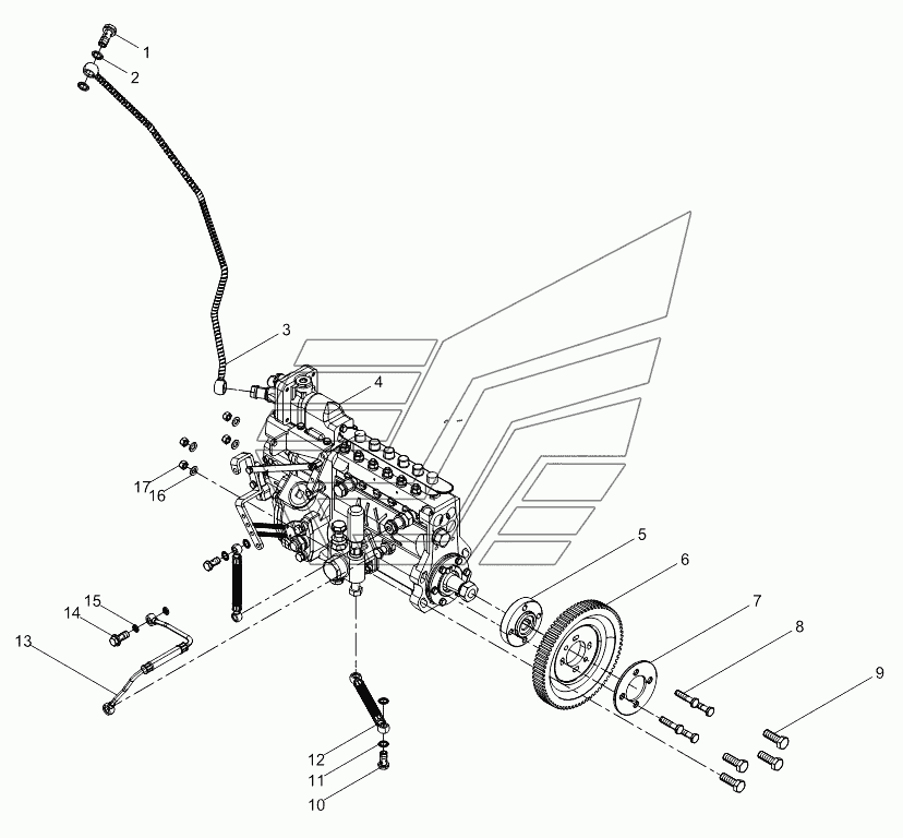 Injection pump assembly