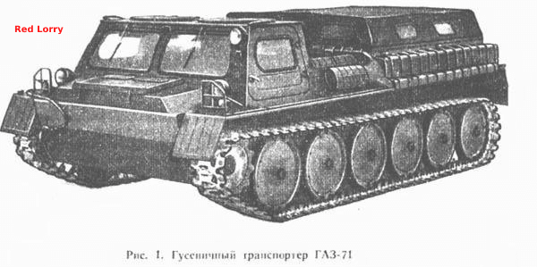 Гусеничный транспортер ГАЗ-