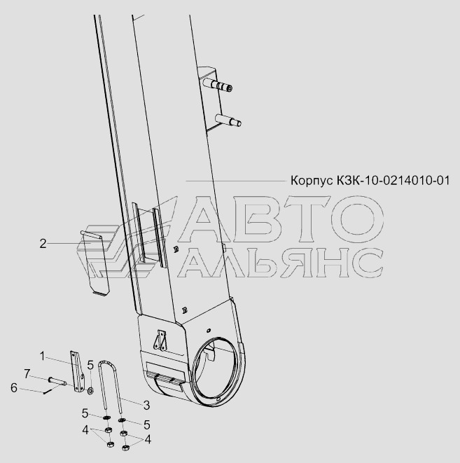 Элеватор зерновой КЗК-10-0214000-01