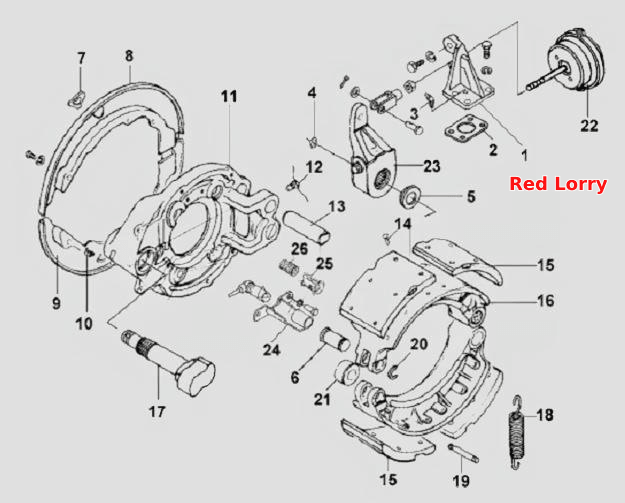 Front Right Brake Subassembly