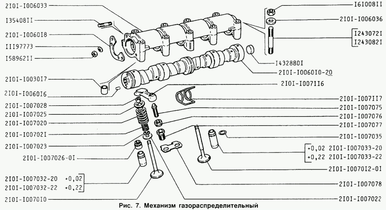Механизм газораспределительный