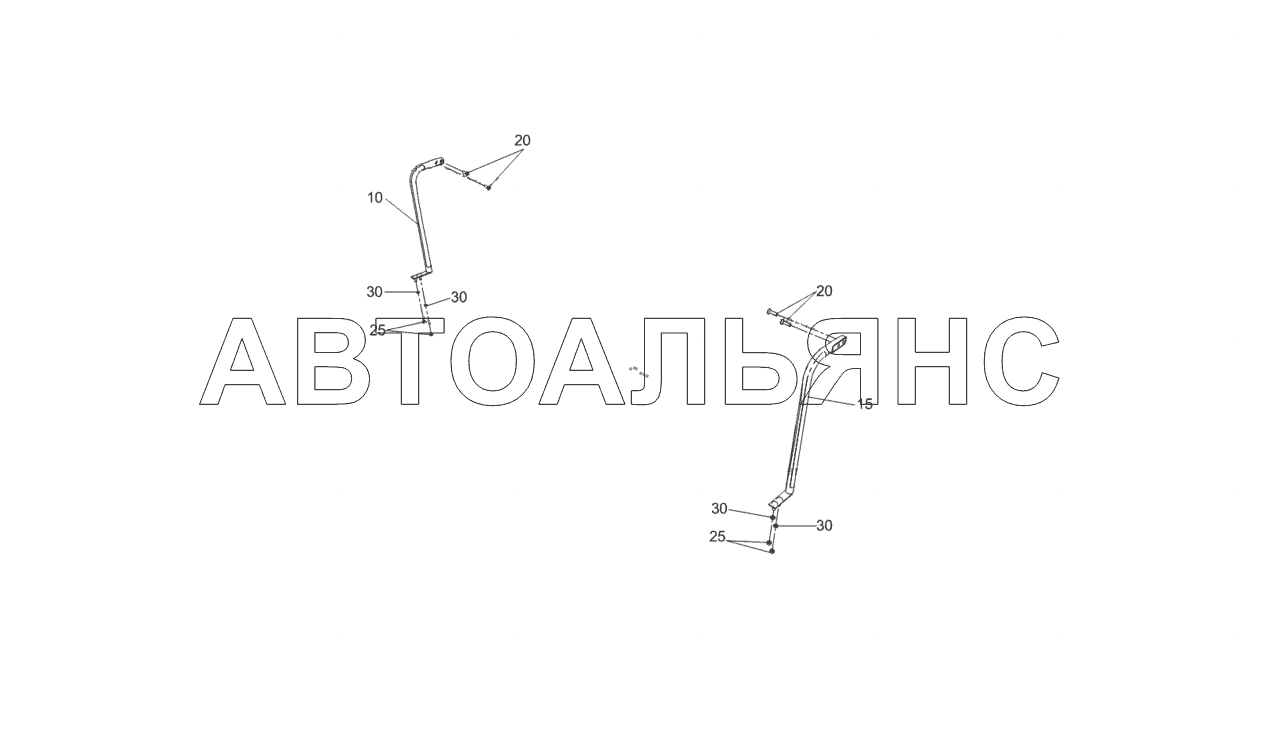 6522-8202005 Установка поручней входа