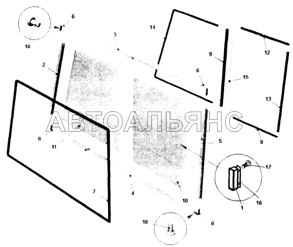 Окно раздвижное;Sliding window