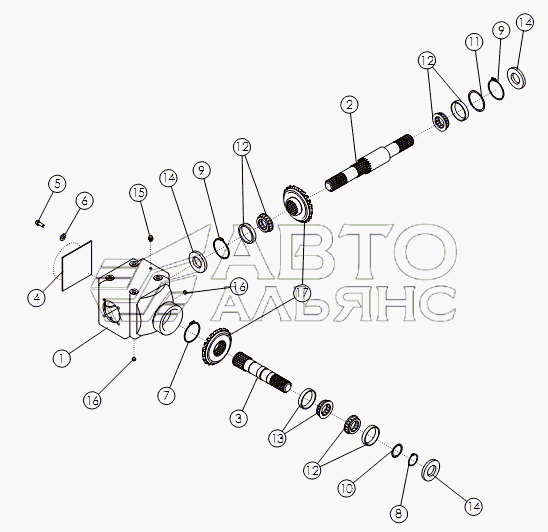 GEARBOX T-TYPE