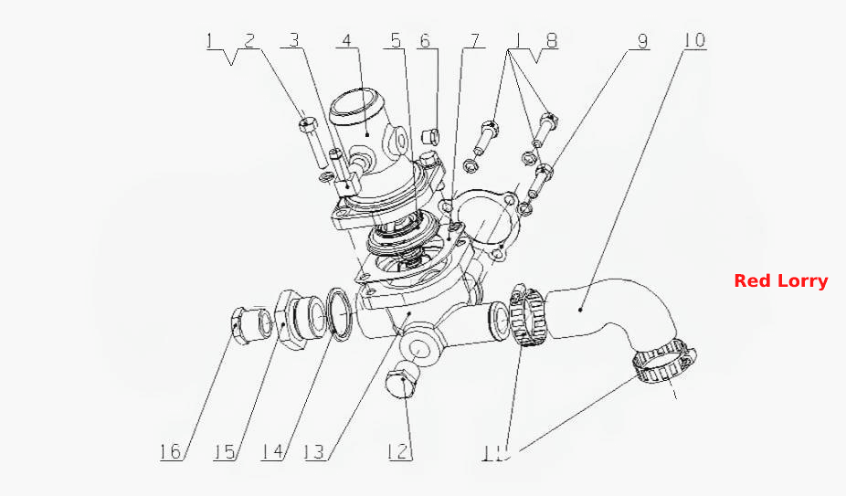 J42SB-1306000 Термостат в сборе