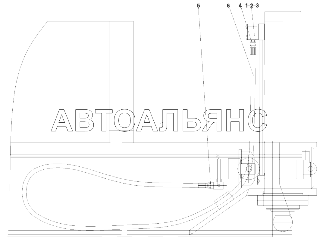 Труба GP, передний аутригер