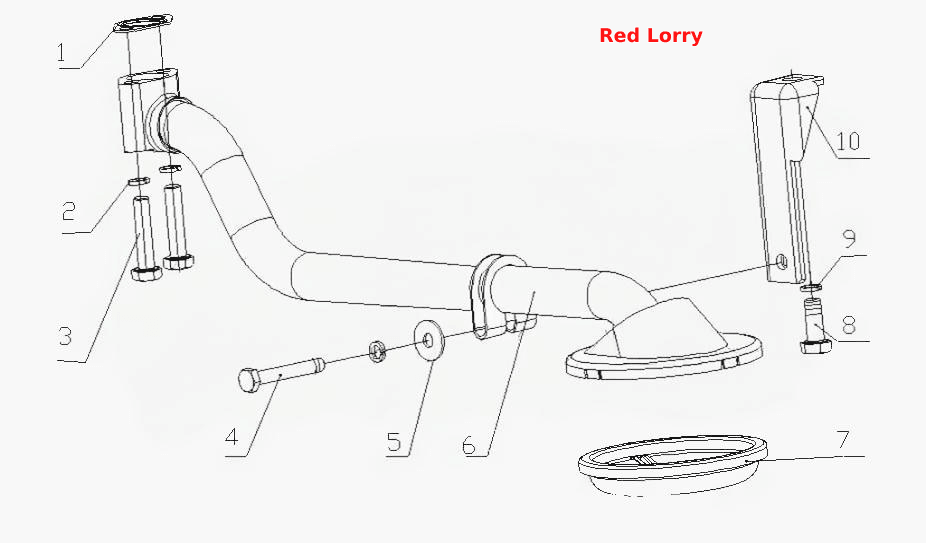 G0100- Сетчатый масляный фильтр в сборе