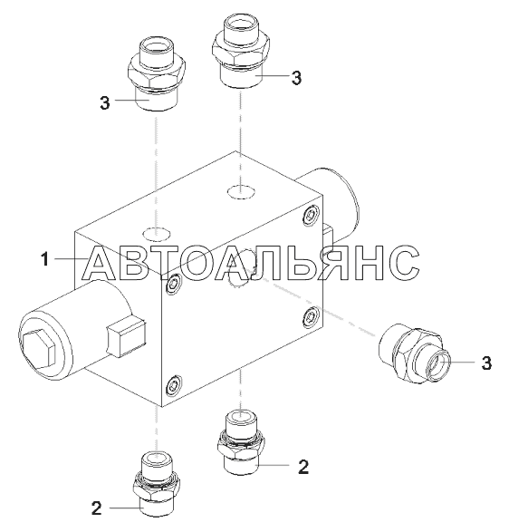 12343139 Limit valve AS