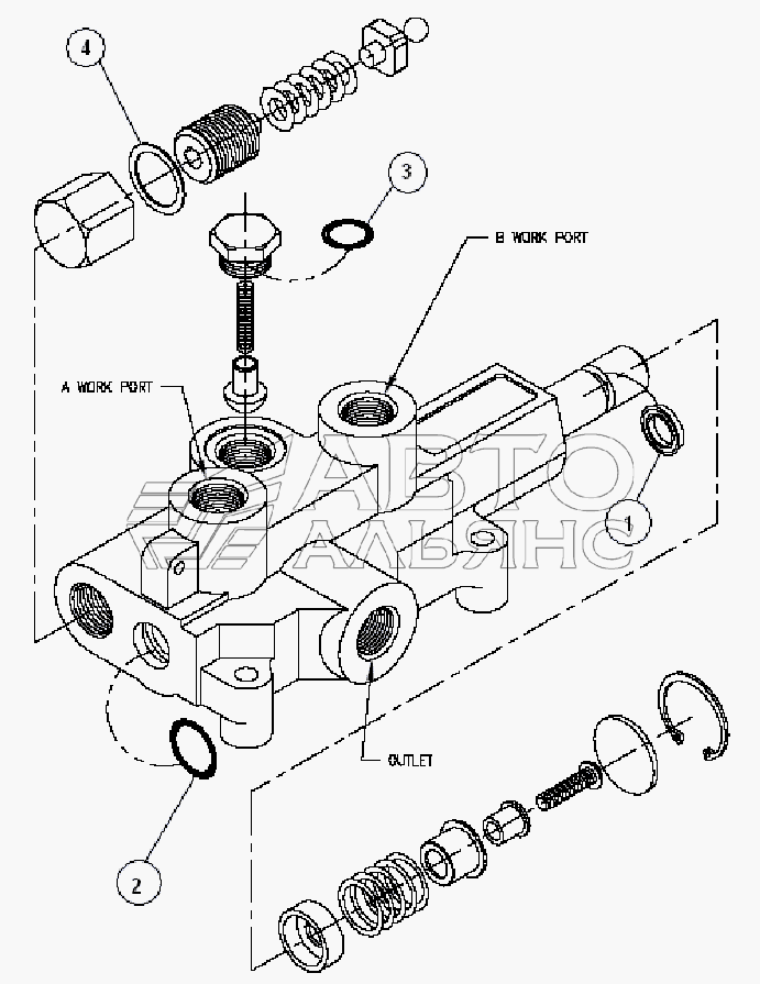 ROW FINDER VALVE №62350