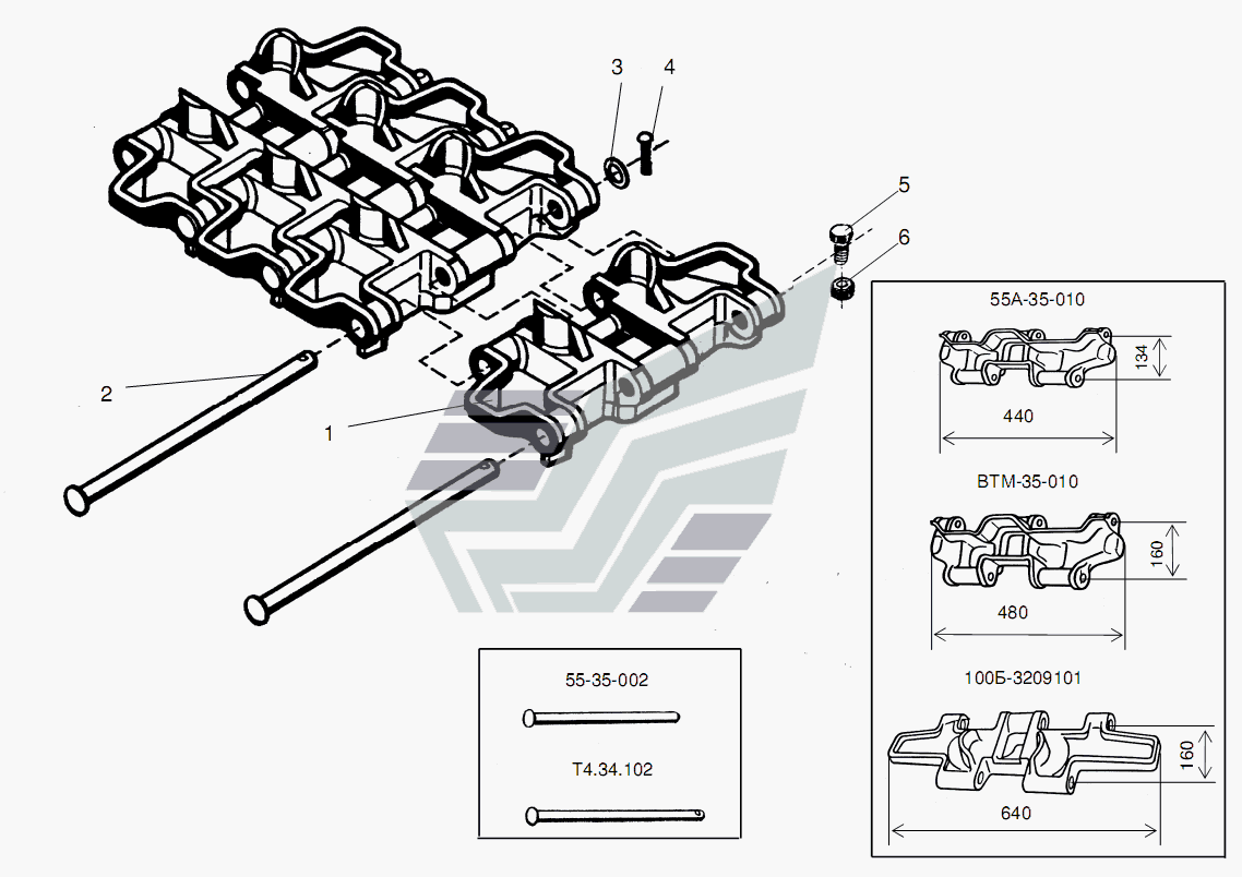 , B-, BTM- Caterpillar