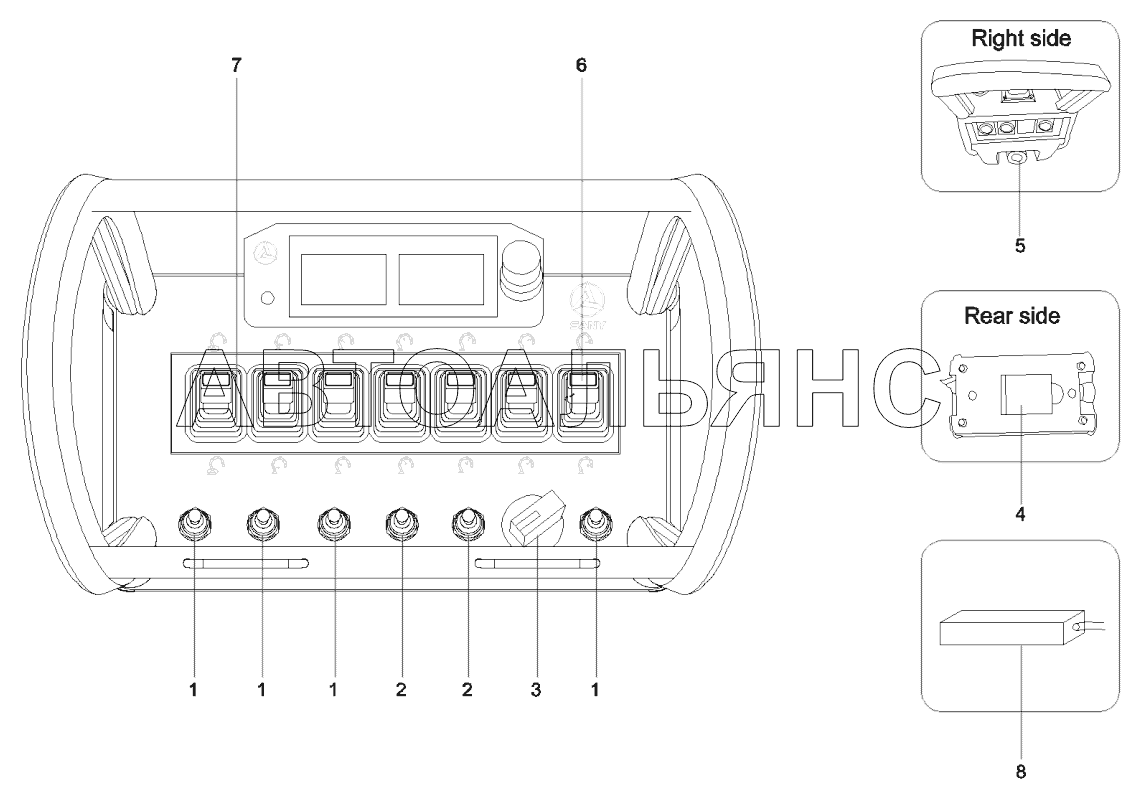 60198956 Controller, remote