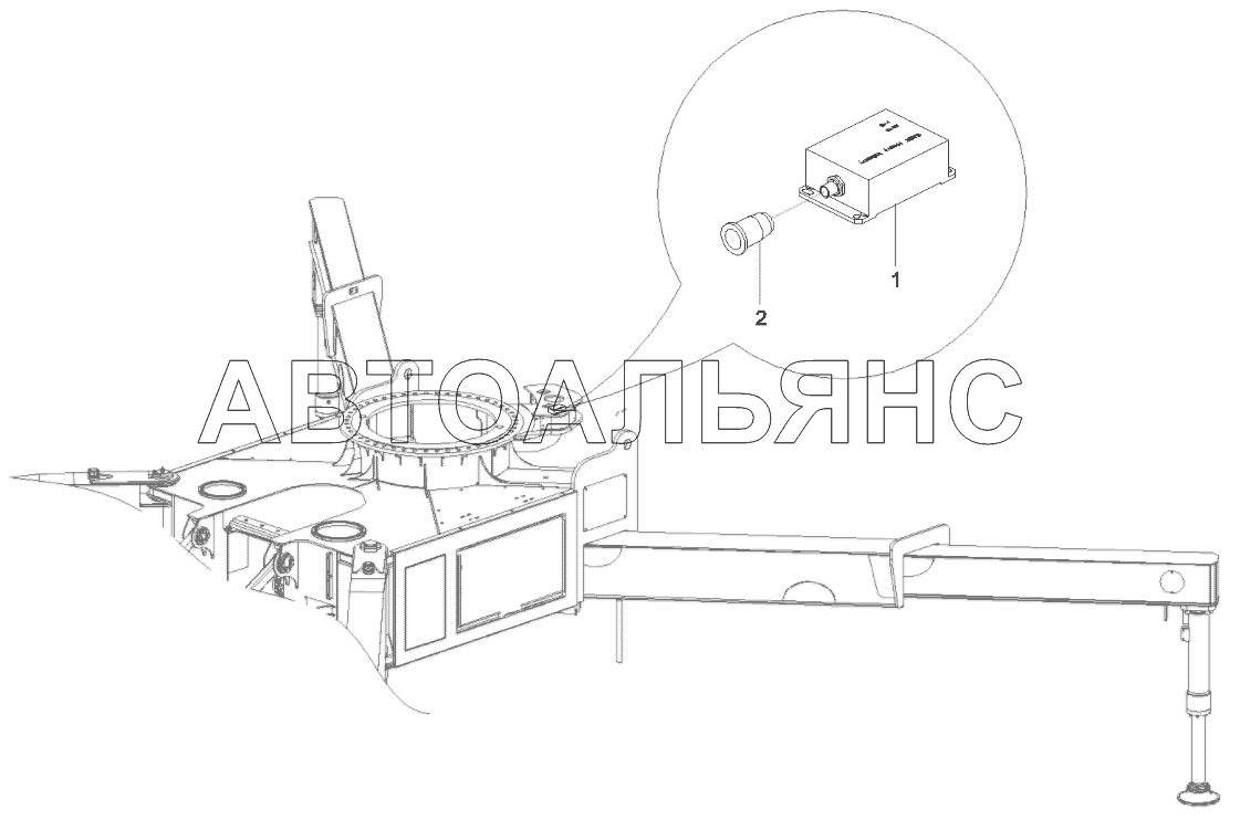 11053595 Tilting angle sensor GP