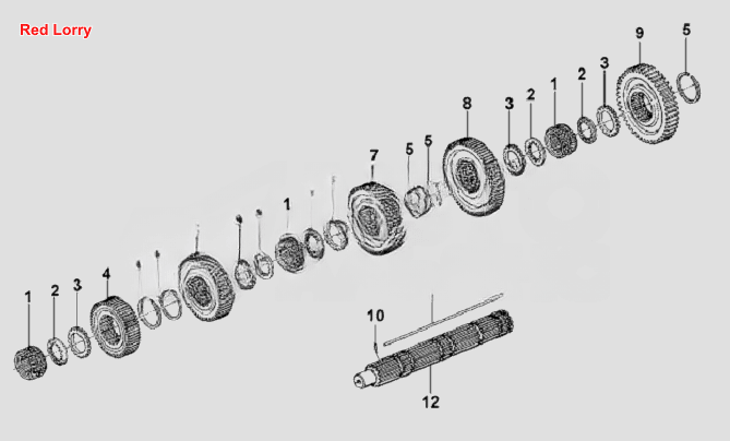 Second Shaft Assembly