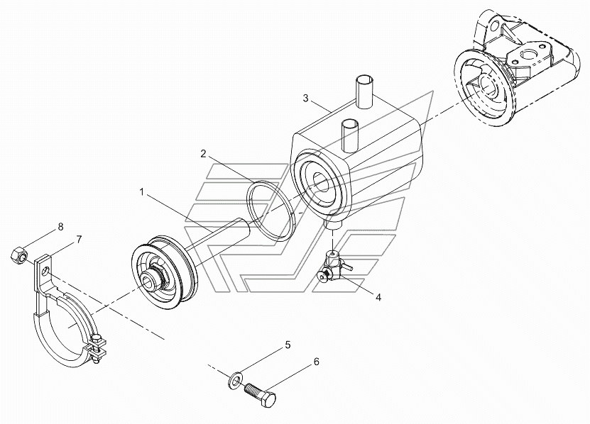 Oil cooler assembly