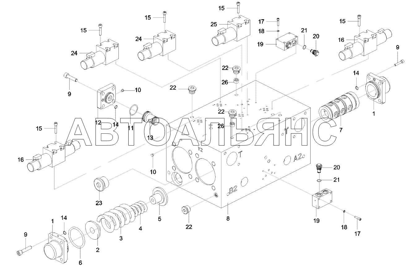 12631931 Valve GP, main