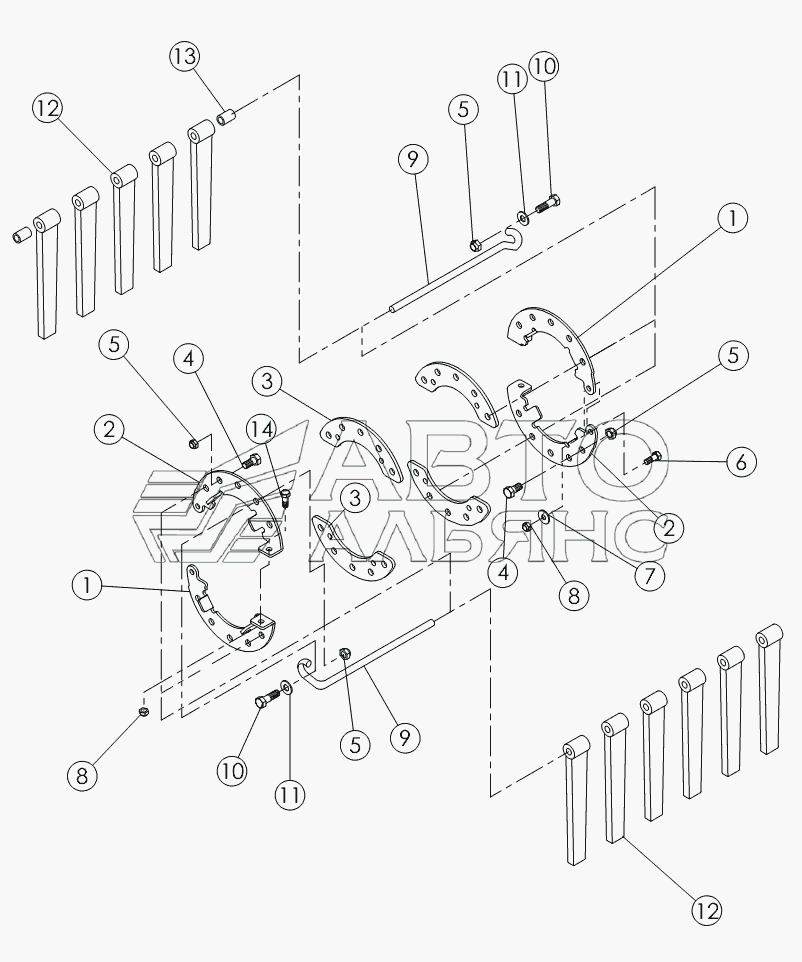 FLAILS ON №1 TUBE №52123