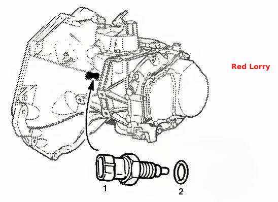 Датчик заднего хода