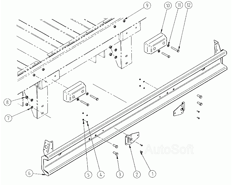 Пневмопривод тормозов с АБС