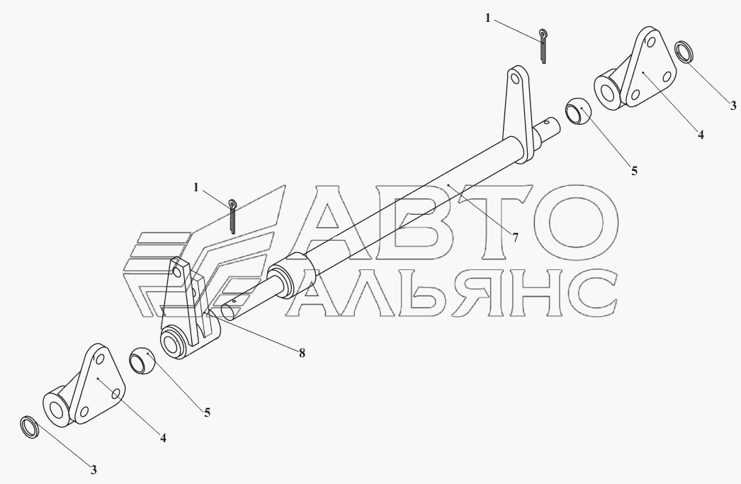 Вал У7810.7-9.02.03.200-02