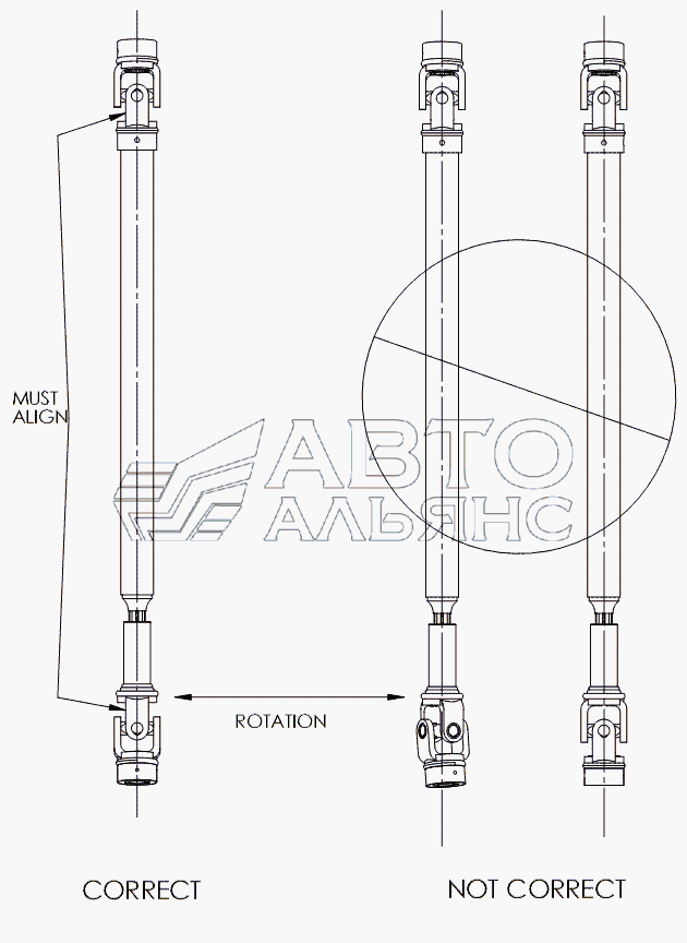 SCRUB DRIVELINE ASSEMBLY