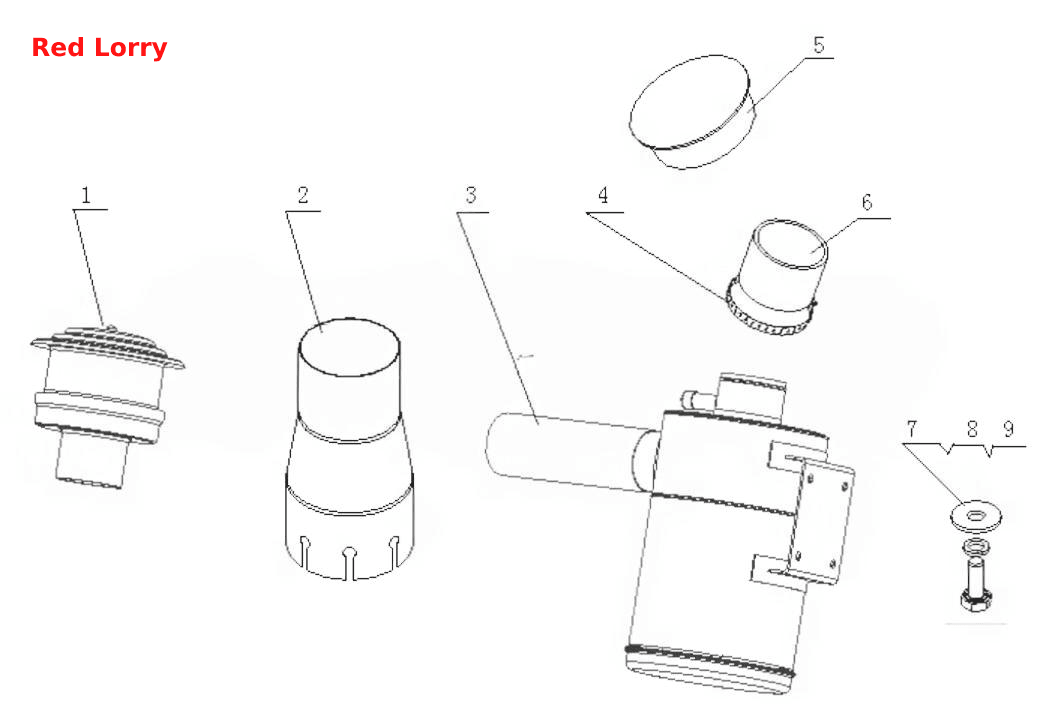 B7663-1109000/06 Air Filter Assembly