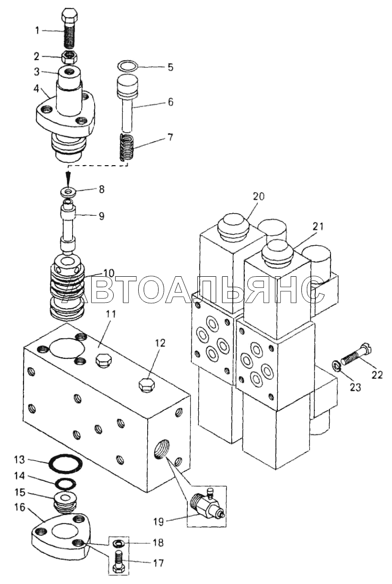 Блок управления;Control unit
