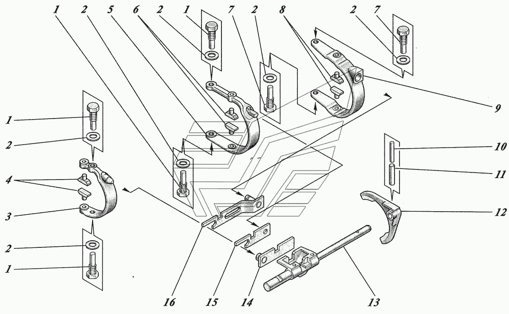 Коробка передач ZF6S700ВО 1351001017
