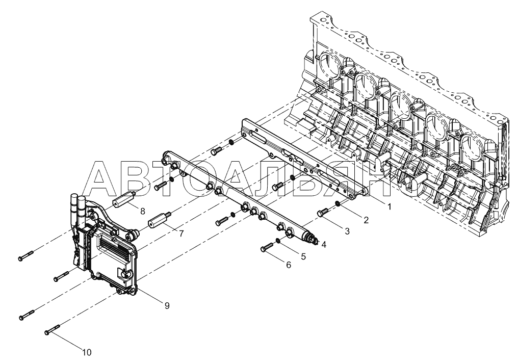 Комбинированная группа системы Common Rail