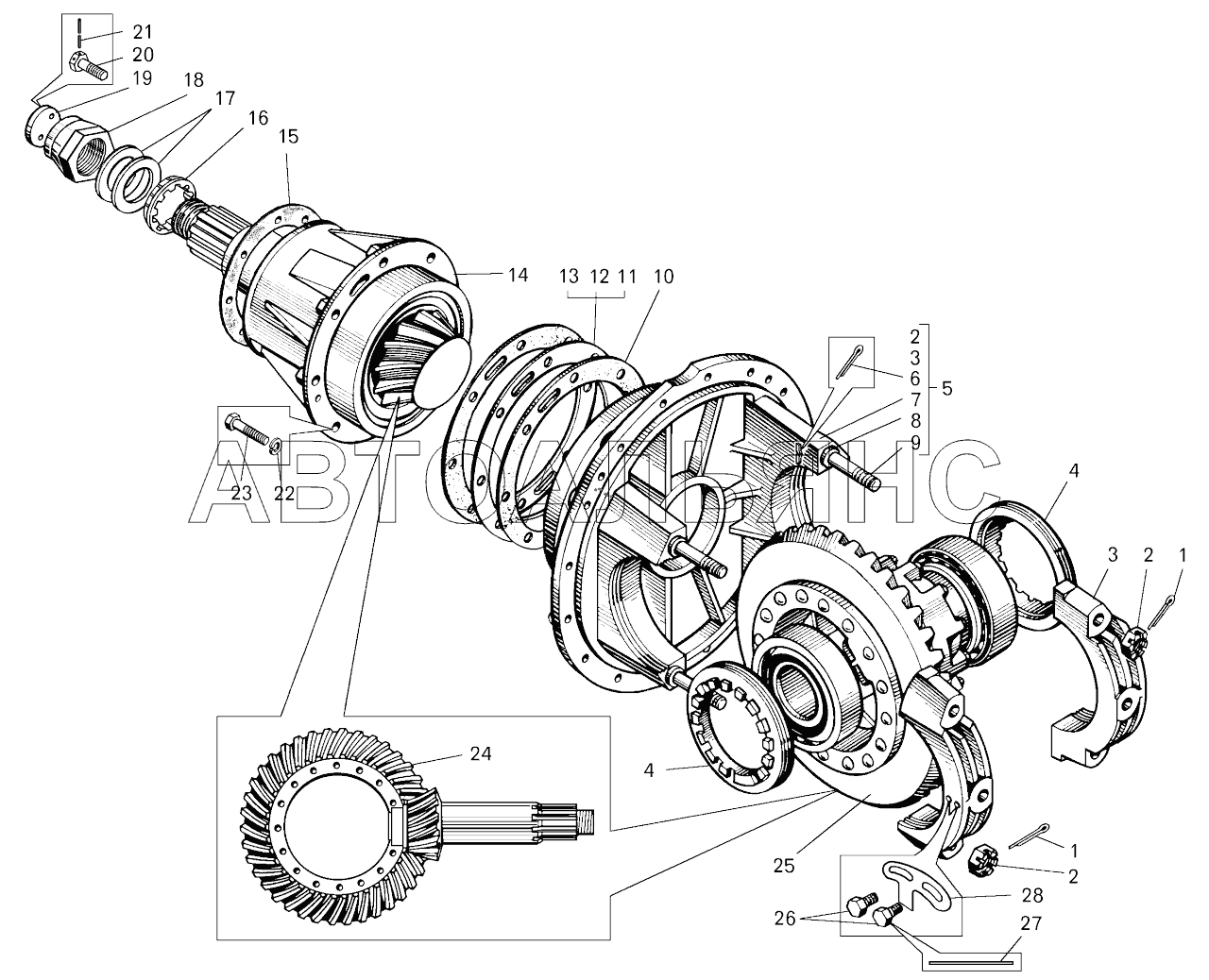 Главная передача;Main gear