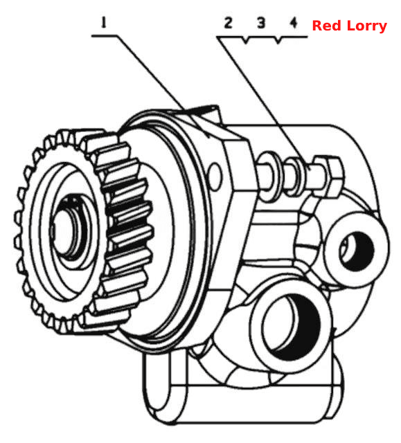 D0110-3407000 Steering Pump Assembly