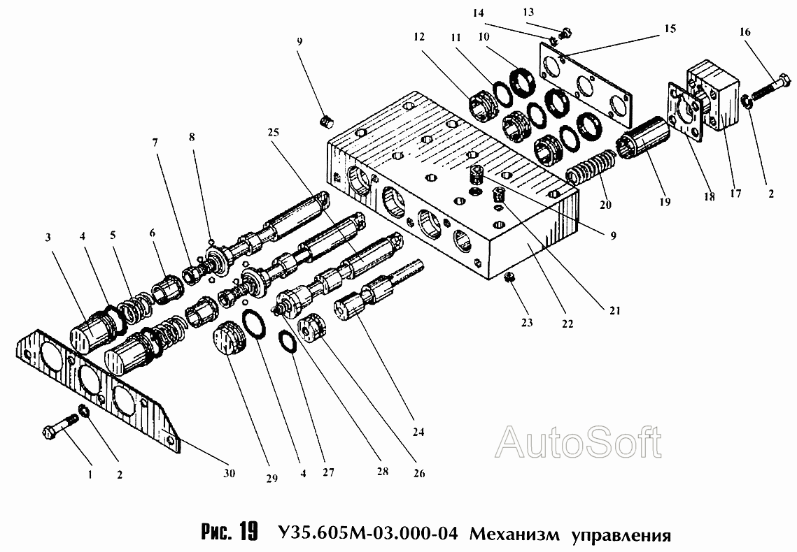 Механизм управления УМ- -