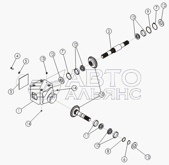 GEARBOX T - TYPE