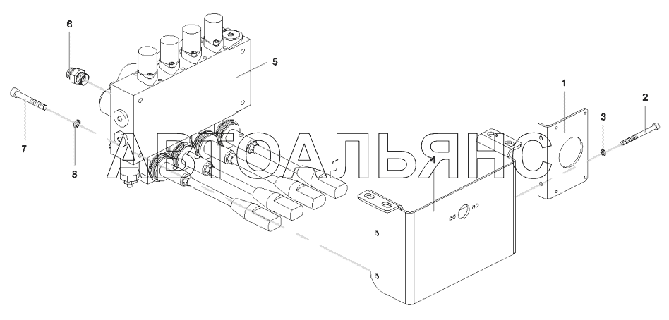 12768252 Valve GP, control, outrigger