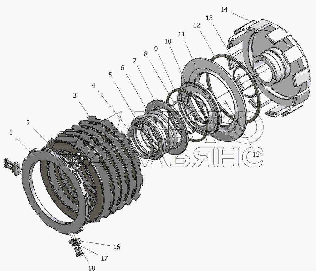 Фрикцион У35.615-01.060