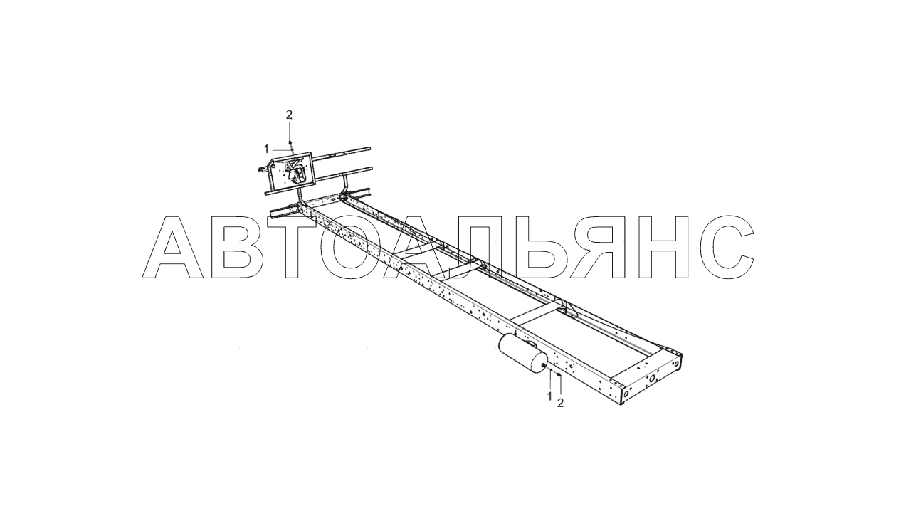 3297-3830002-14 Установка датчиков аварийного давления воздуха