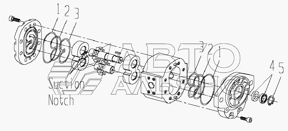 HYDRAULIC PUMP №62153