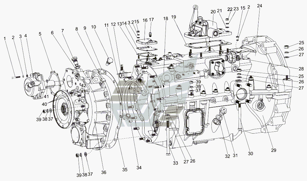 Коробка передач 202-1700050-11