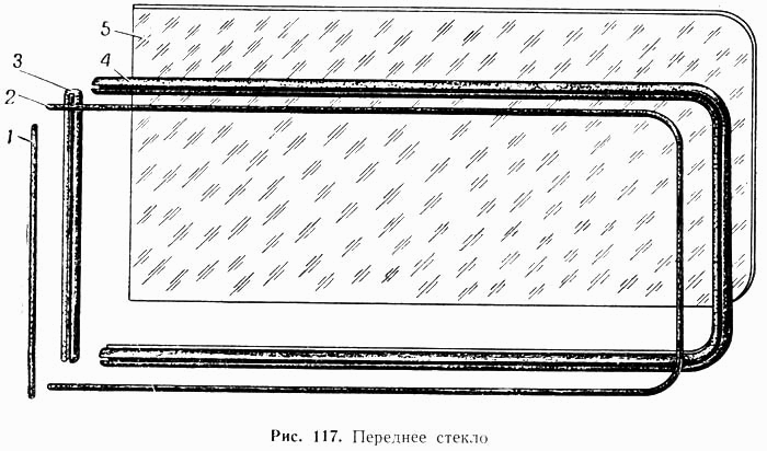 Переднее стекло