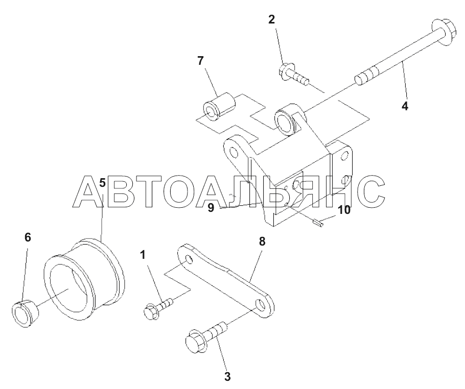 ALTERNATOR SUPPORT