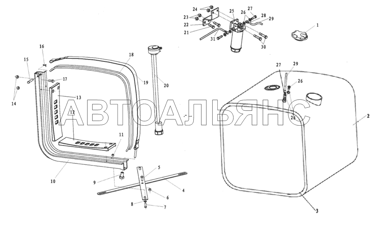 FUEL TANK ASSEMBLY
