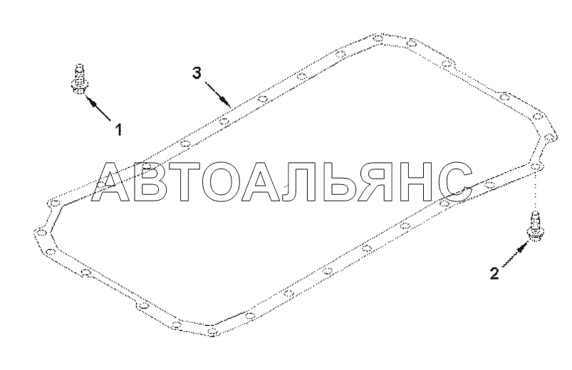 Монтажный комплект для масляного поддона OP