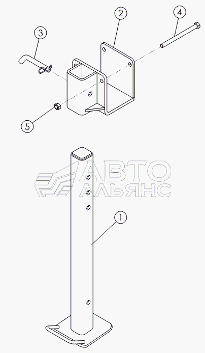 HARVESTER STAND №63397 (OPTIONAL)